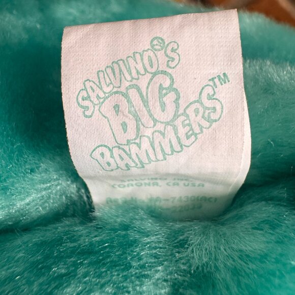 Vintage Salvino's Big Bammers Ken Griffey Jr MLB Baseball Beanie Plush Bear NWT - Picture 3 of 6